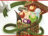 Papel de Parede Gratuito de Jogos : Katamari Damacy - Cartão de Natal